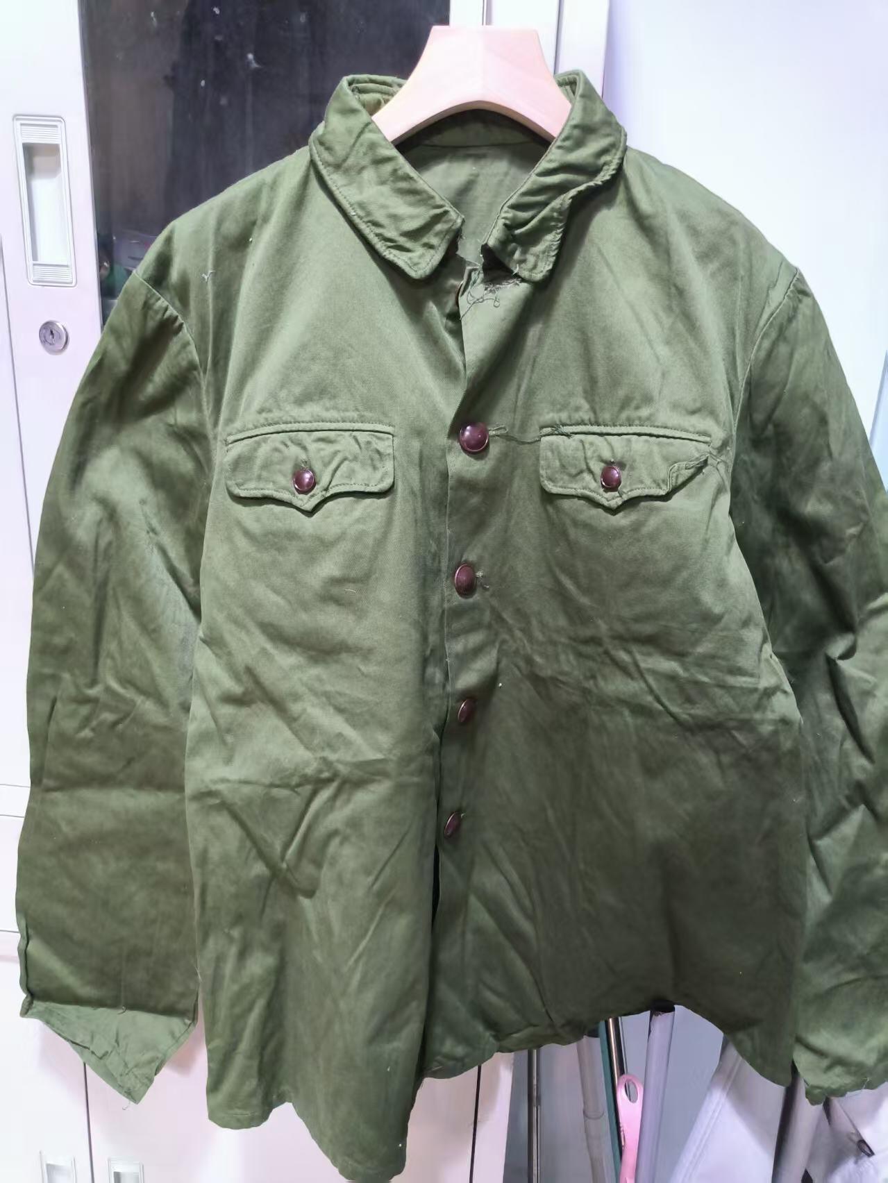 云宸嘉赏-勋臻佳藏四月精品甄选场次（低佣 一元一手） su-M65式棉布上衣 一号尺码 基本全新未下水（棉布褶皱系库存导致 熨烫后可使用）