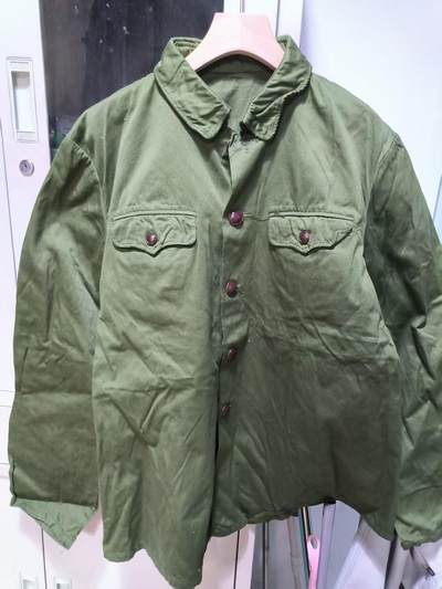 云宸嘉赏-勋臻佳藏四月精品甄选场次（低佣 一元一手） - su-M65式棉布上衣 一号尺码 基本全新未下水（棉布褶皱系库存导致 熨烫后可使用）
