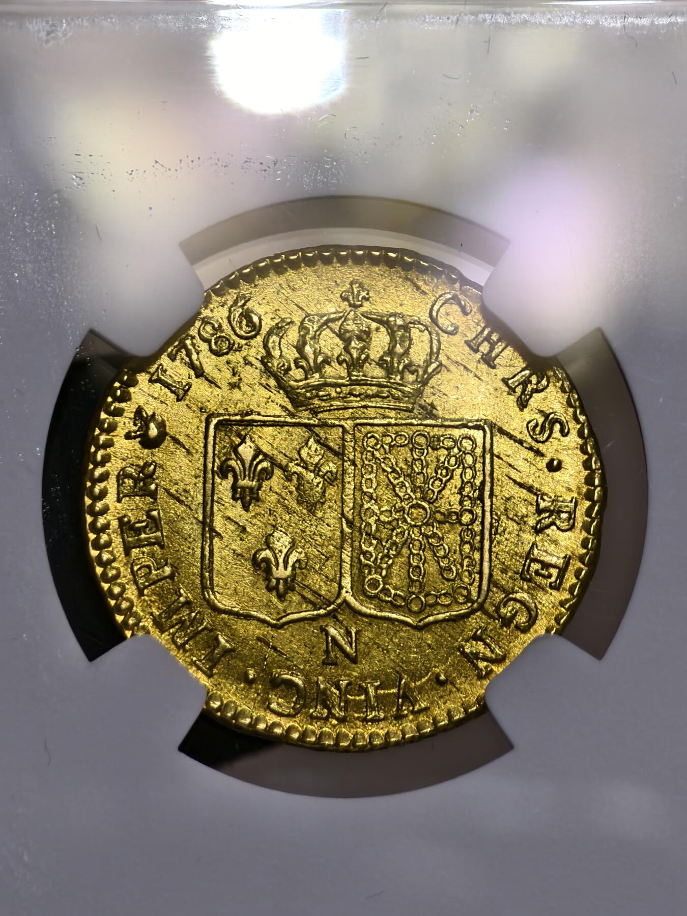 NGC-MS61法国1786年路易十六1路易金币