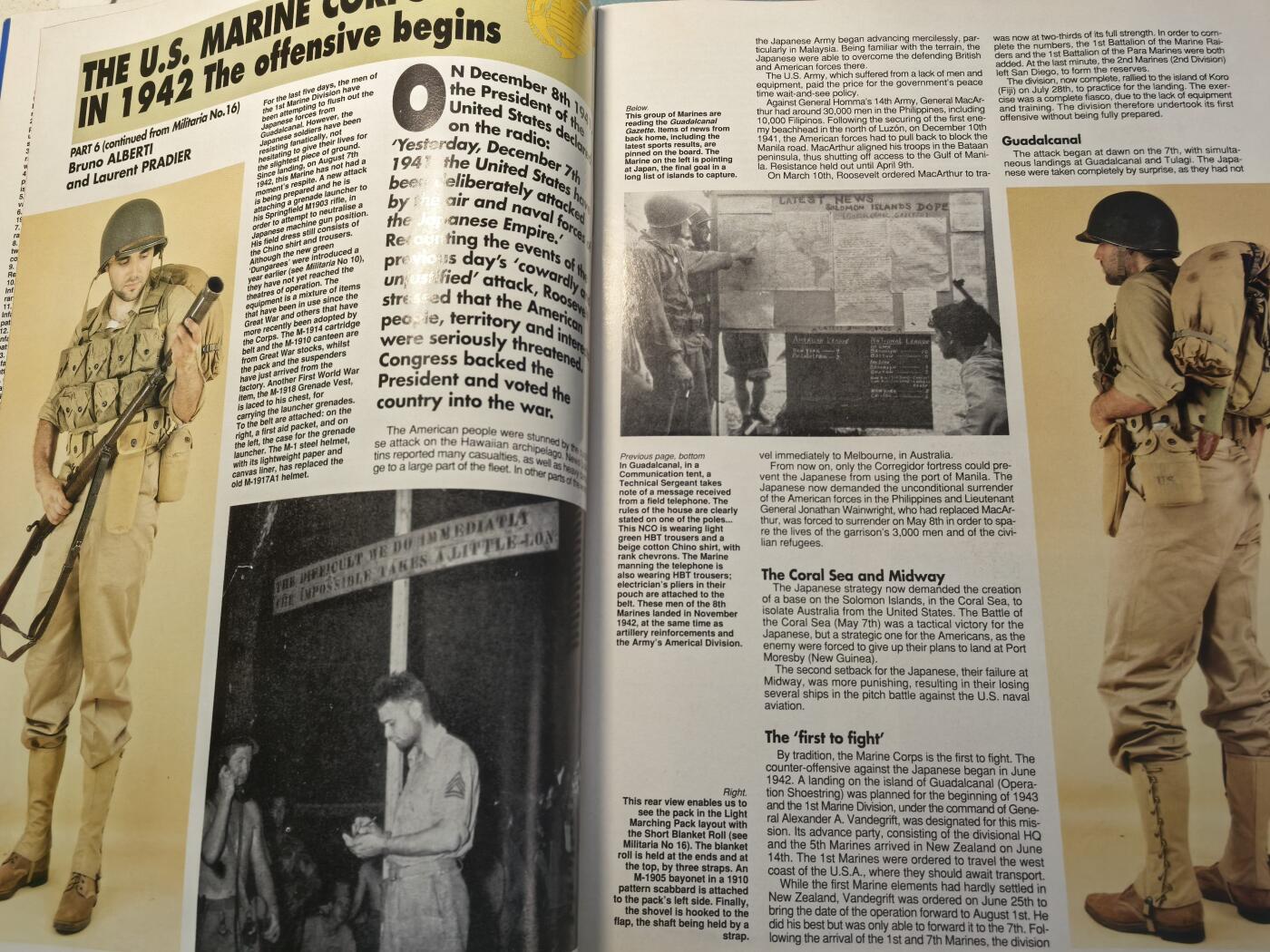 盛世勋华——号角文化勋章邮票专场拍卖第313期 法国出版英语版Militaria杂志 1995年10月第20期 50页