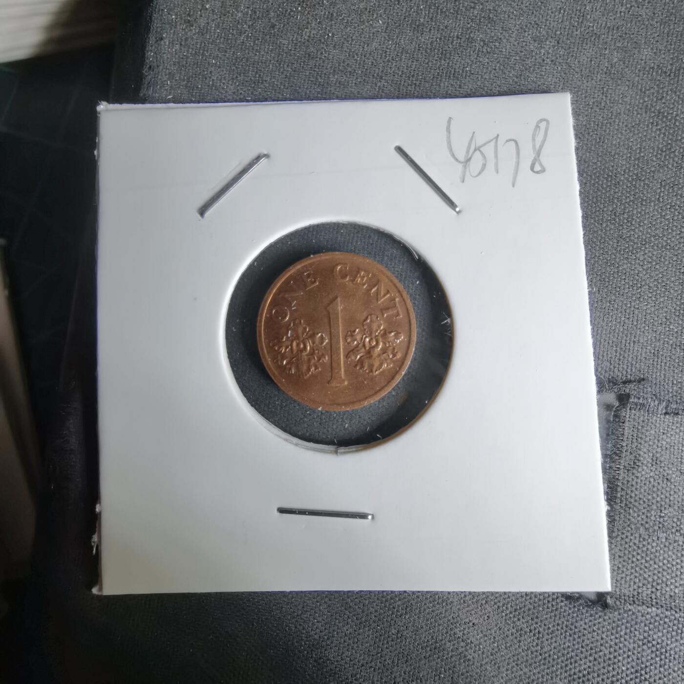 沼泽如烟--第1045场 新加坡1993年一分