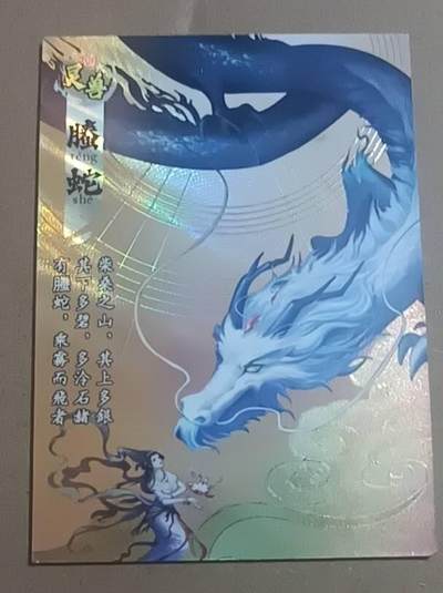 四月九号  小林卡牌 不寄存 - 山海传世录 腾蛇