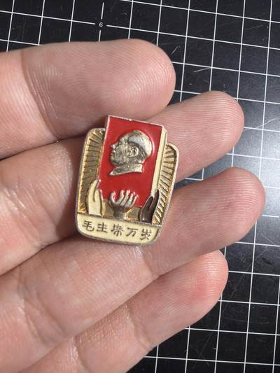 古冰库章牌勋赏收藏0起拍卖 - 亚非拉小像章一个