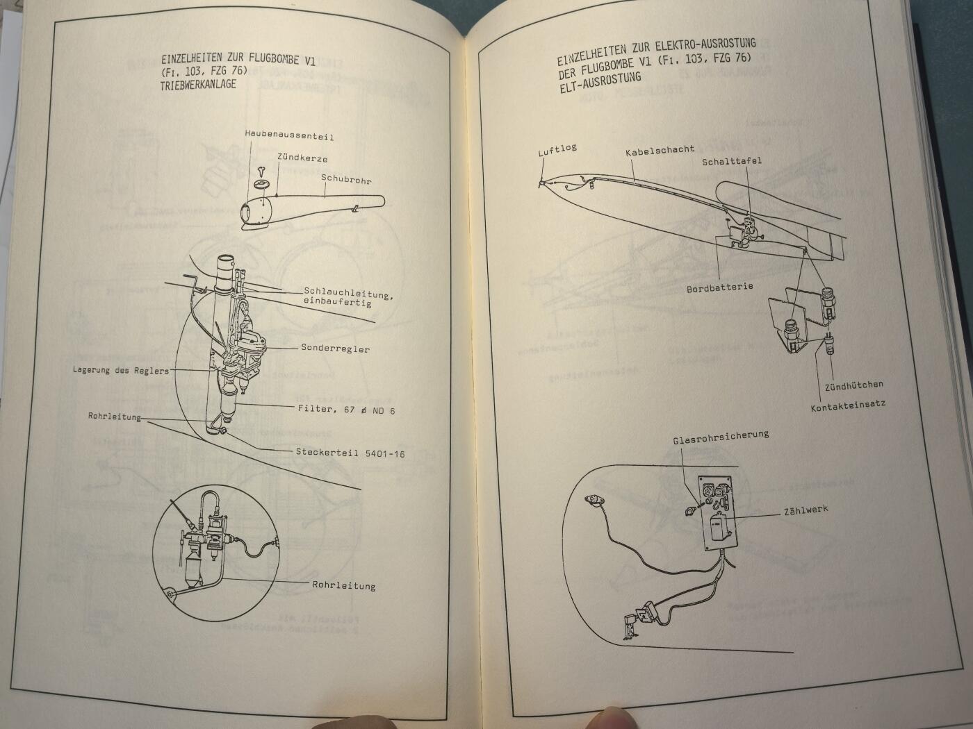 盛世勋华——号角文化勋章邮票专场拍卖第313期 德文军事历史文献 V-1导弹：纪实资料 最全面的V-1导弹著作 厚达310页