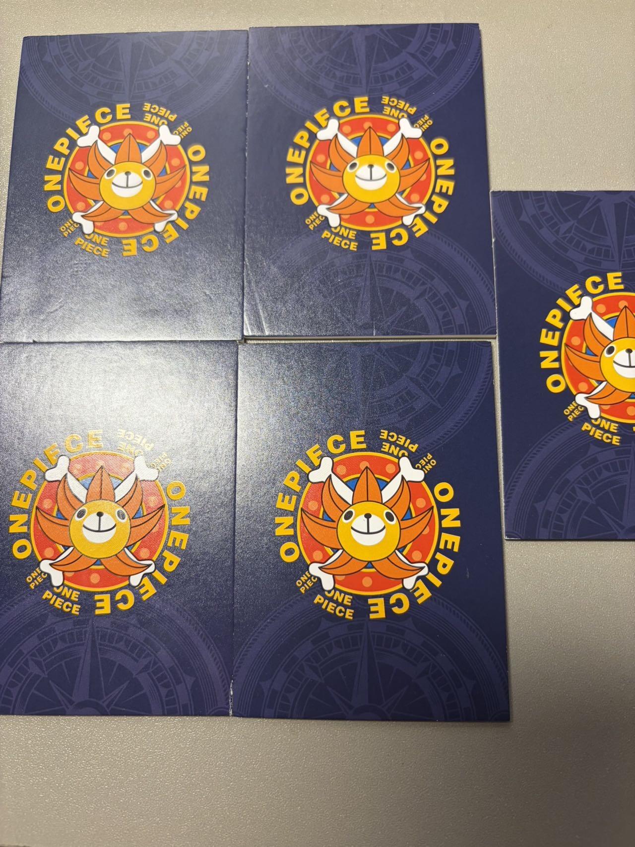 麦趣喜第五场   (4月10号周五晚上22点截拍，专注买家市场，福利拉满)  燃卡 海贼 悬赏令一套5张 直角厚卡 超厚