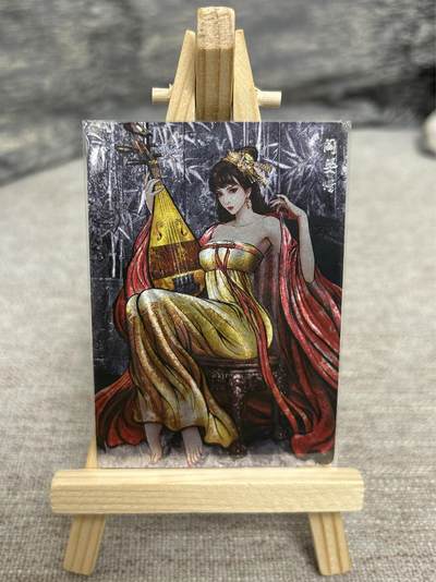 喜灰玩卡拍卖第七期，接拍品0佣金，欢迎送拍，释放现金流，让自己有资金可以购买更多喜欢的卡牌，让别的卡友能淘到更多心仪的卡牌 - 【限编023/099编】卡德曼 张建东水浒第二弹 折光粗闪 特卡阎婆惜 限编023/099编