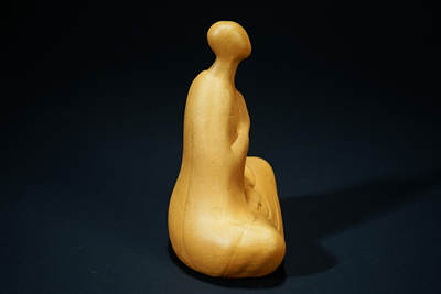 上海都达杂项专场102【全场包邮】  紫砂段泥无相佛茶宠摆件96-53