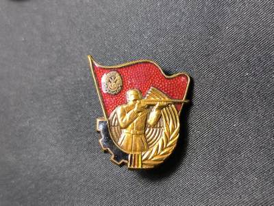 云宸嘉赏-勋臻佳藏四月精品甄选场次（低佣 一元一手） - 五十年代东德老珐琅证章系列--GTS准军事组织射击证章 五十年代早期热珐琅版本