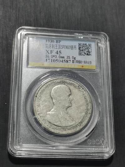 天下钱庄专场欢迎参拍 - 匈牙利双天使银币