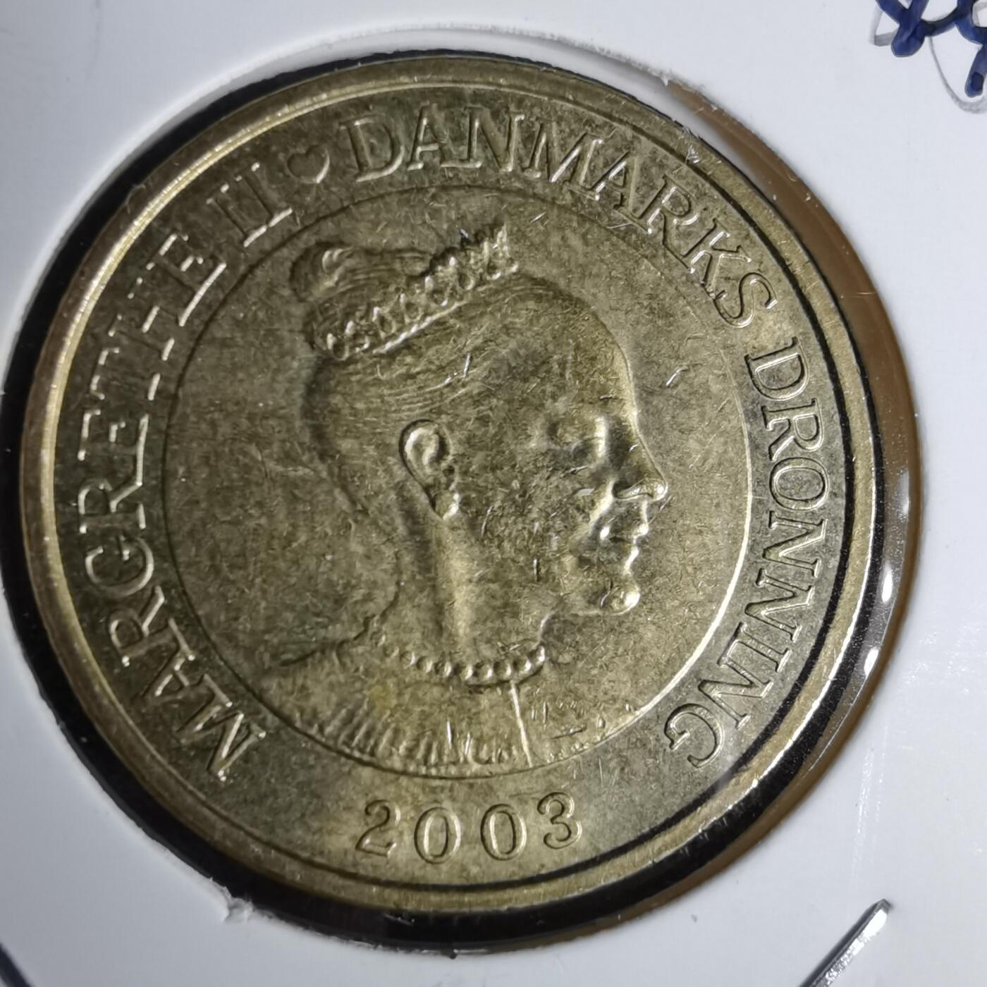 沼泽如烟--第1044场 丹麦2003年20克朗