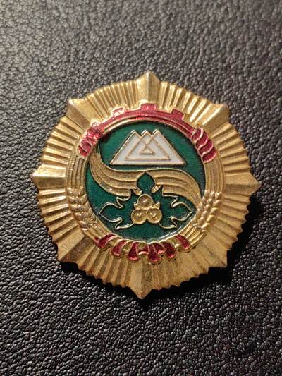 靖甫拍卖第九场 - 克孜勒苏州服务奖章