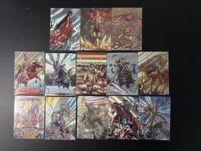 NO.29 好又多金牌大场，每周一站式配齐，方便凑单！（卖家送拍0抽成！周6晚9点截拍！） - 【套卡】青笺绘 三国五虎+五子+吕布貂蝉董卓 冷烫粗闪