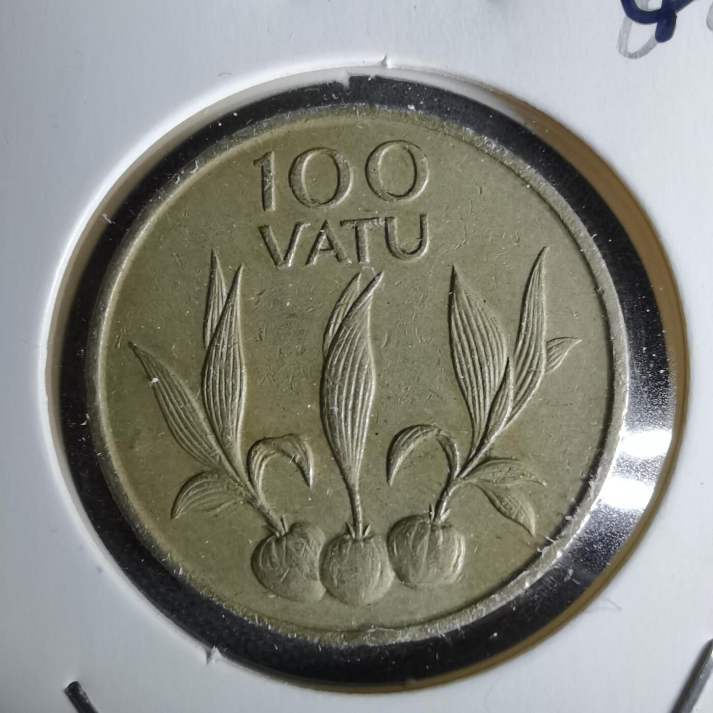 沼泽如烟--第1044场 瓦努阿图1995年100瓦图