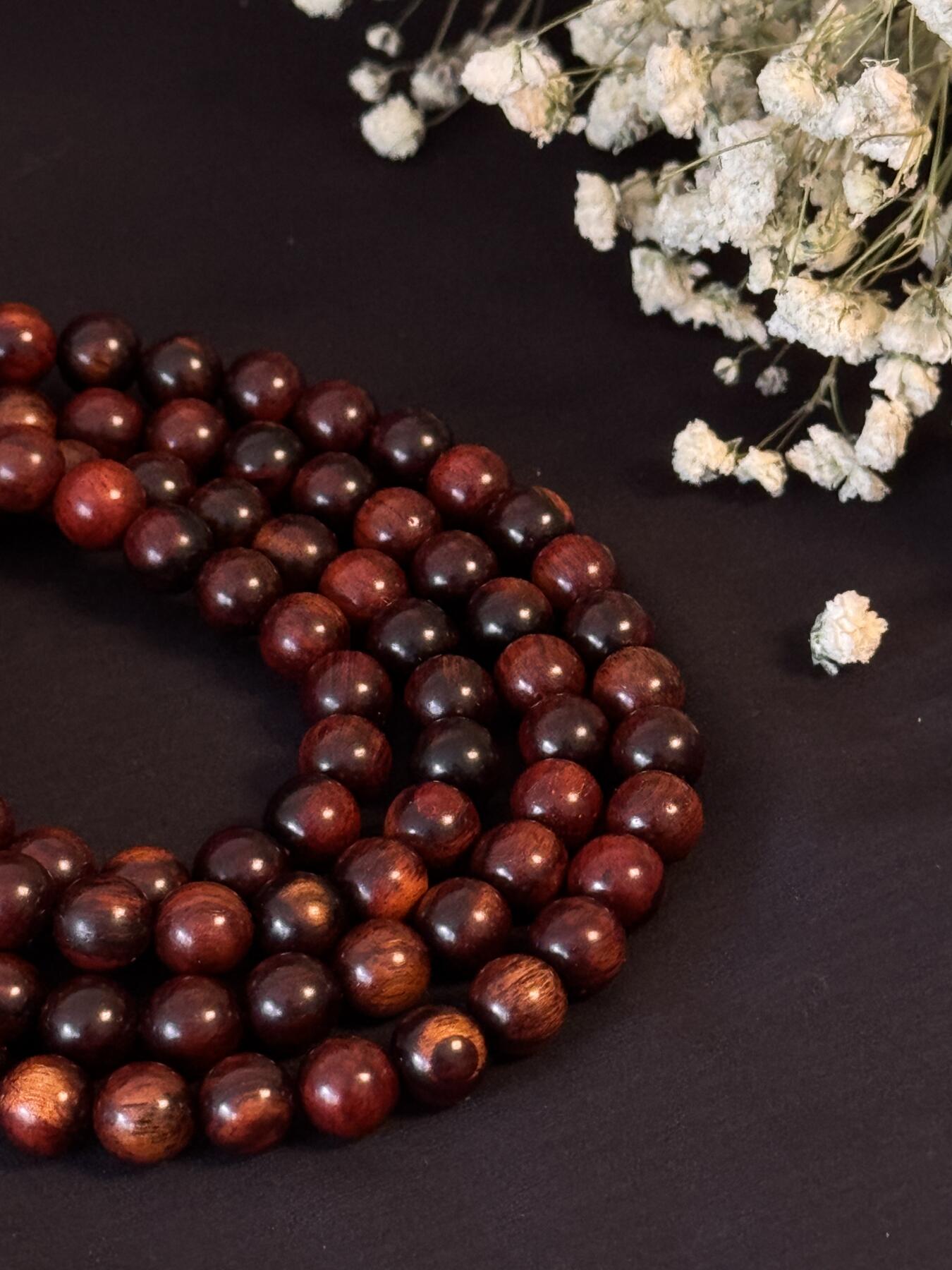 零元拍：海南黄花梨  1.2/108 长串佛珠