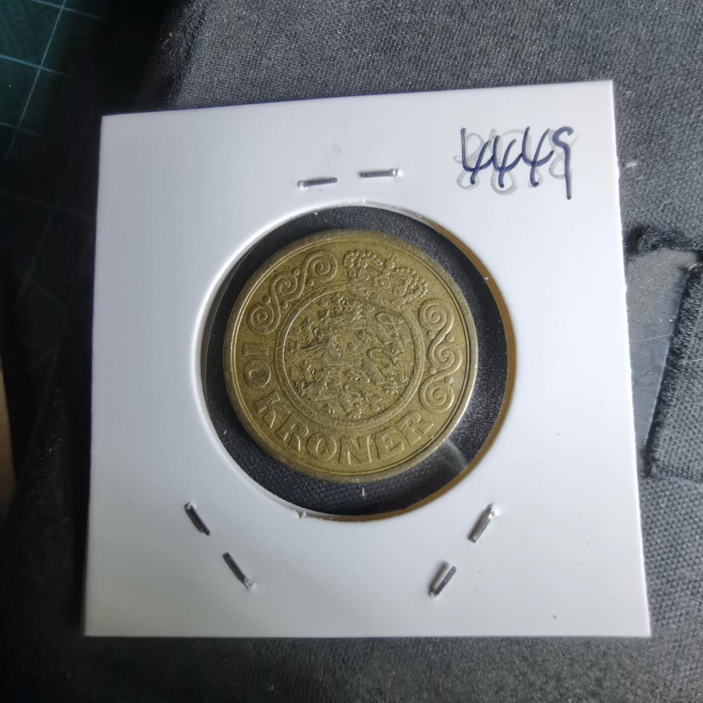 沼泽如烟--第1044场 丹麦1989年10克朗