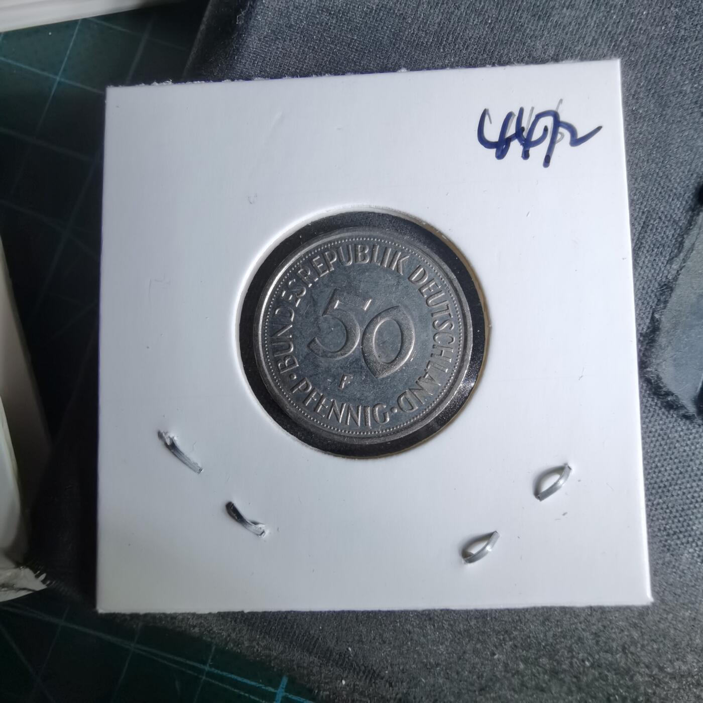 沼泽如烟--第1044场 德国1993年50芬尼