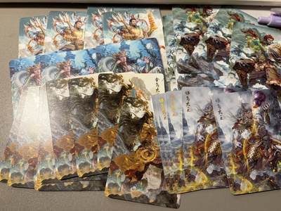 麦趣喜第五场   (4月10号周五晚上22点截拍，专注买家市场，福利拉满)  - 焱卡西游4 巴丁 普卡 共28张