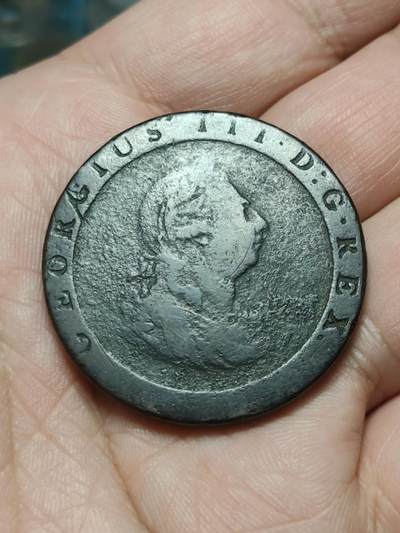 2026年第四十二场(总第二百一十一场）外国好品散币场(佣金3%) - 英国🇬🇧1797单年份车轮1便士(乔治三世第四版)