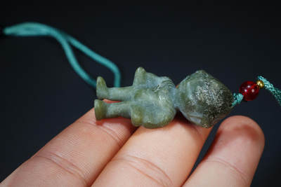 上海都达杂项专场102【全场包邮】  天然和田玉奥特玛吊坠挂件96-188