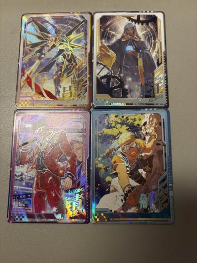 麦趣喜第五场   (4月10号周五晚上22点截拍，专注买家市场，福利拉满)  - 趣卡社水浒传 皮肤卡 4张