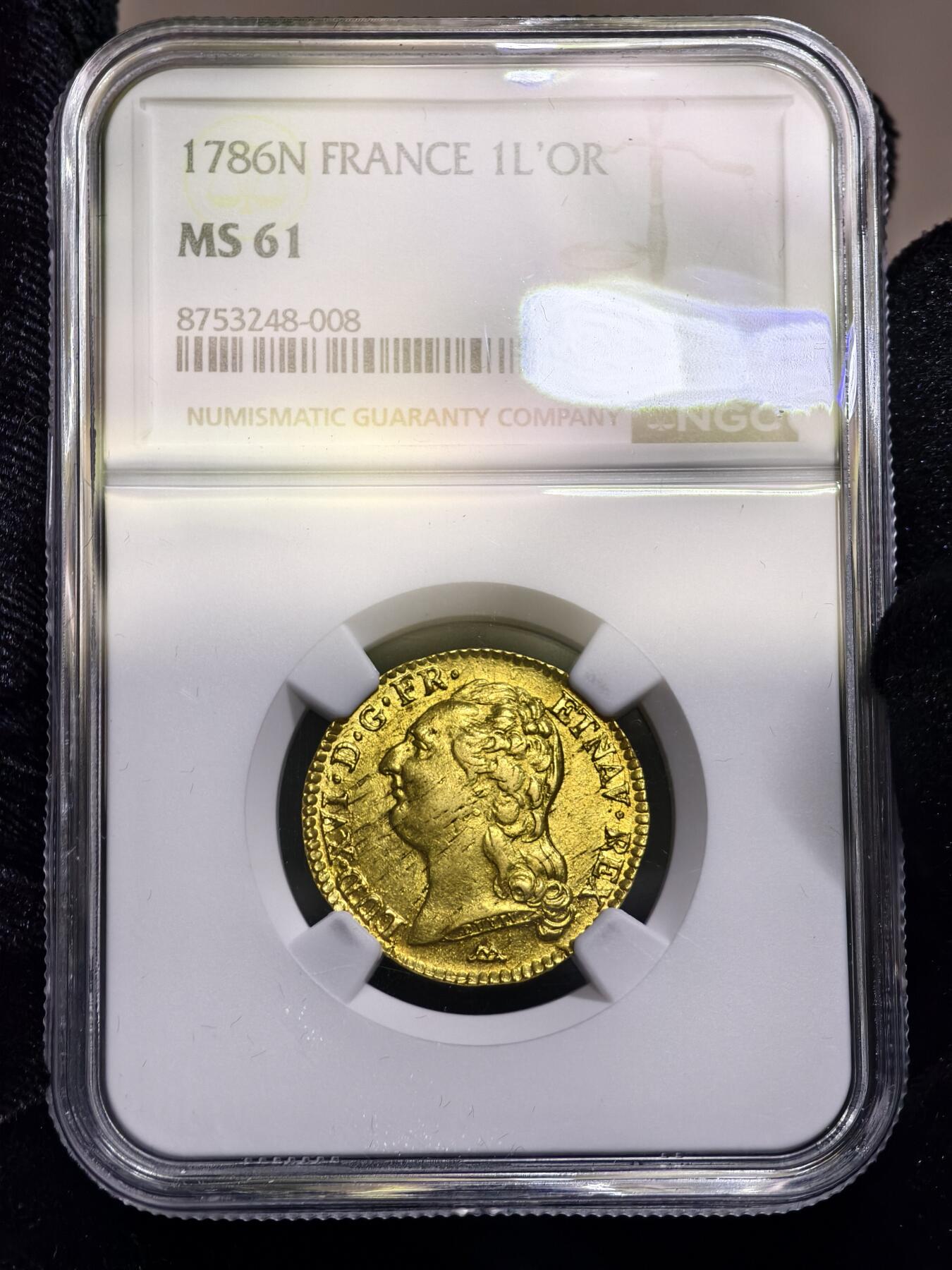 NGC-MS61法国1786年路易十六1路易金币