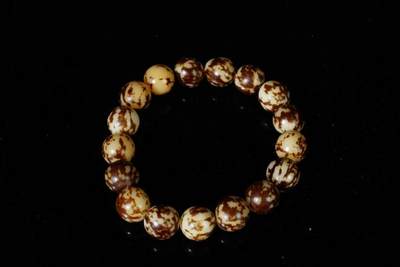 上海都达杂项专场102【全场包邮】  天然虎斑菩提手串96-183