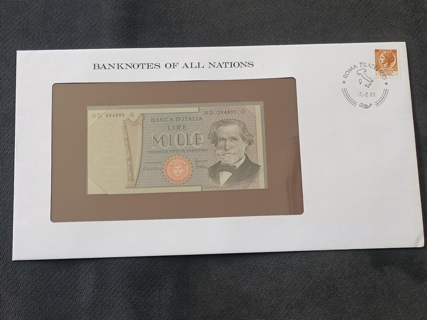 【游宝包邮场】丙午马年第21期 首季收官场 富兰克林邮币封 意大利意大利🇮🇹