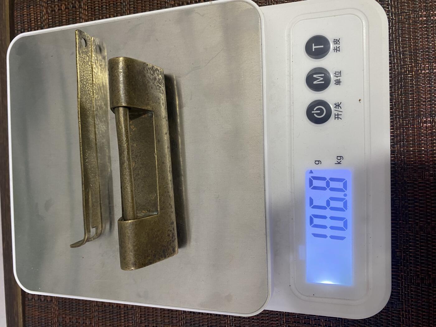 江南杂件 铜锁（带钥匙）