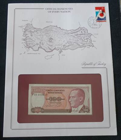 【游宝包邮场】丙午马年第21期 首季收官场 - 富兰克林邮币封地图版 土耳其🇹🇷