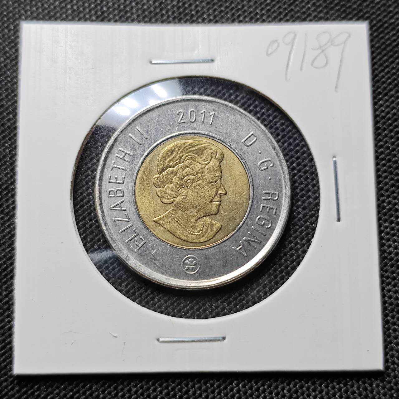 KK钱币收藏小铺  第409期 2月预留时间 周末发货  加拿大2元