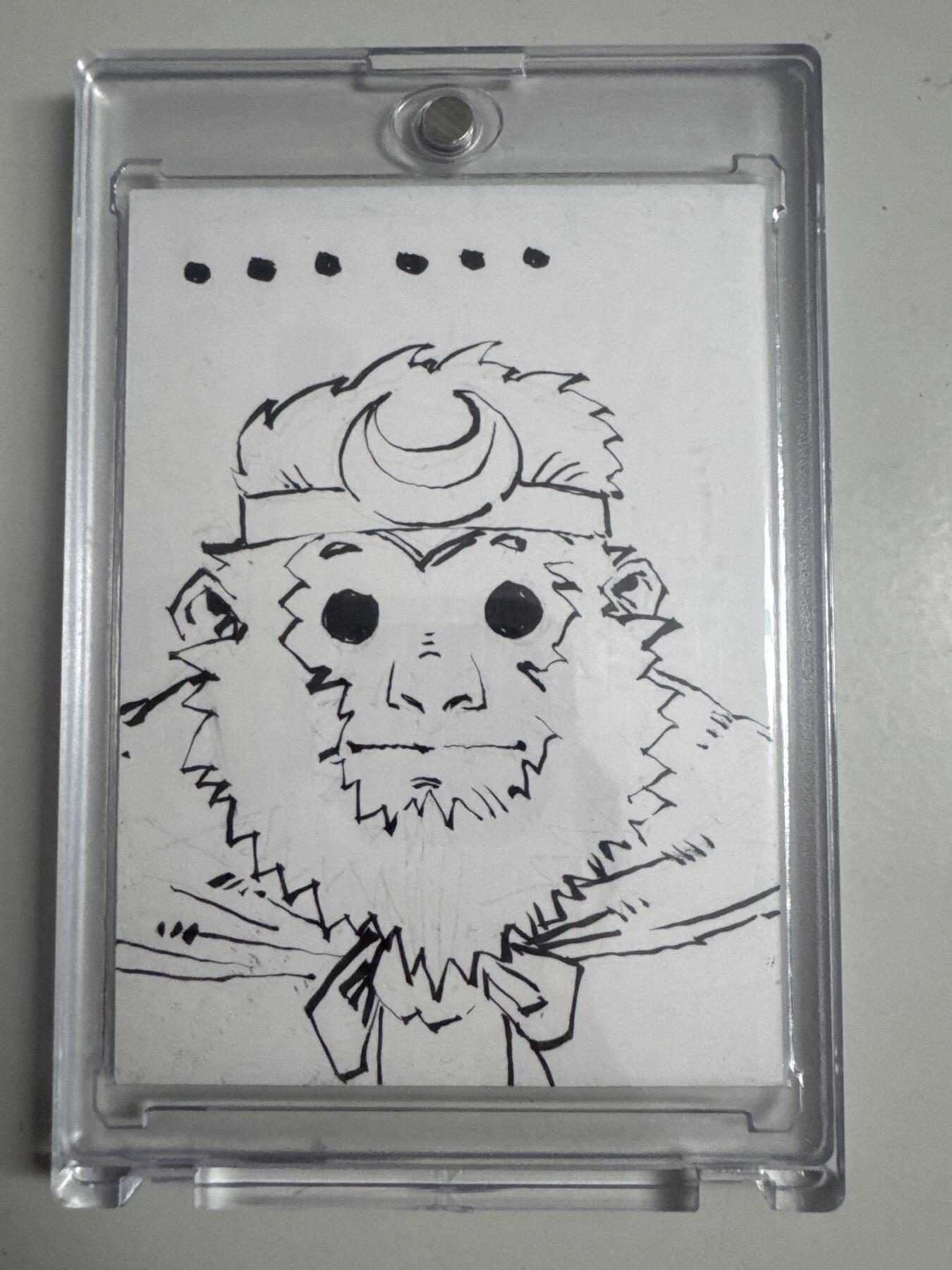 大麦马年第二场 小花瓣 简绘 孙悟空 双签 1/1