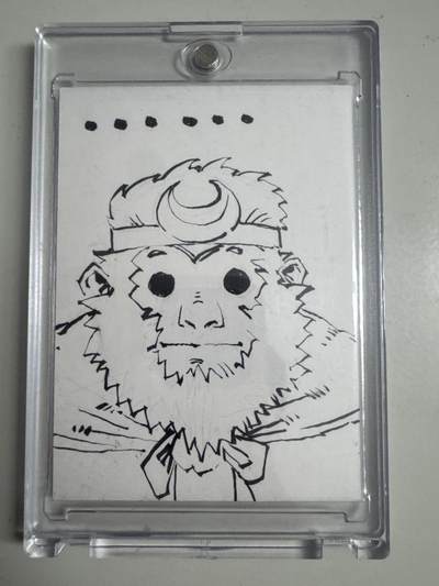 大麦马年第二场 - 小花瓣 简绘 孙悟空 双签 1/1