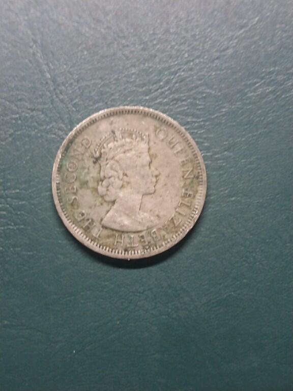 松南世界钱币——260407B 香港壹圆1元镍币大饼2