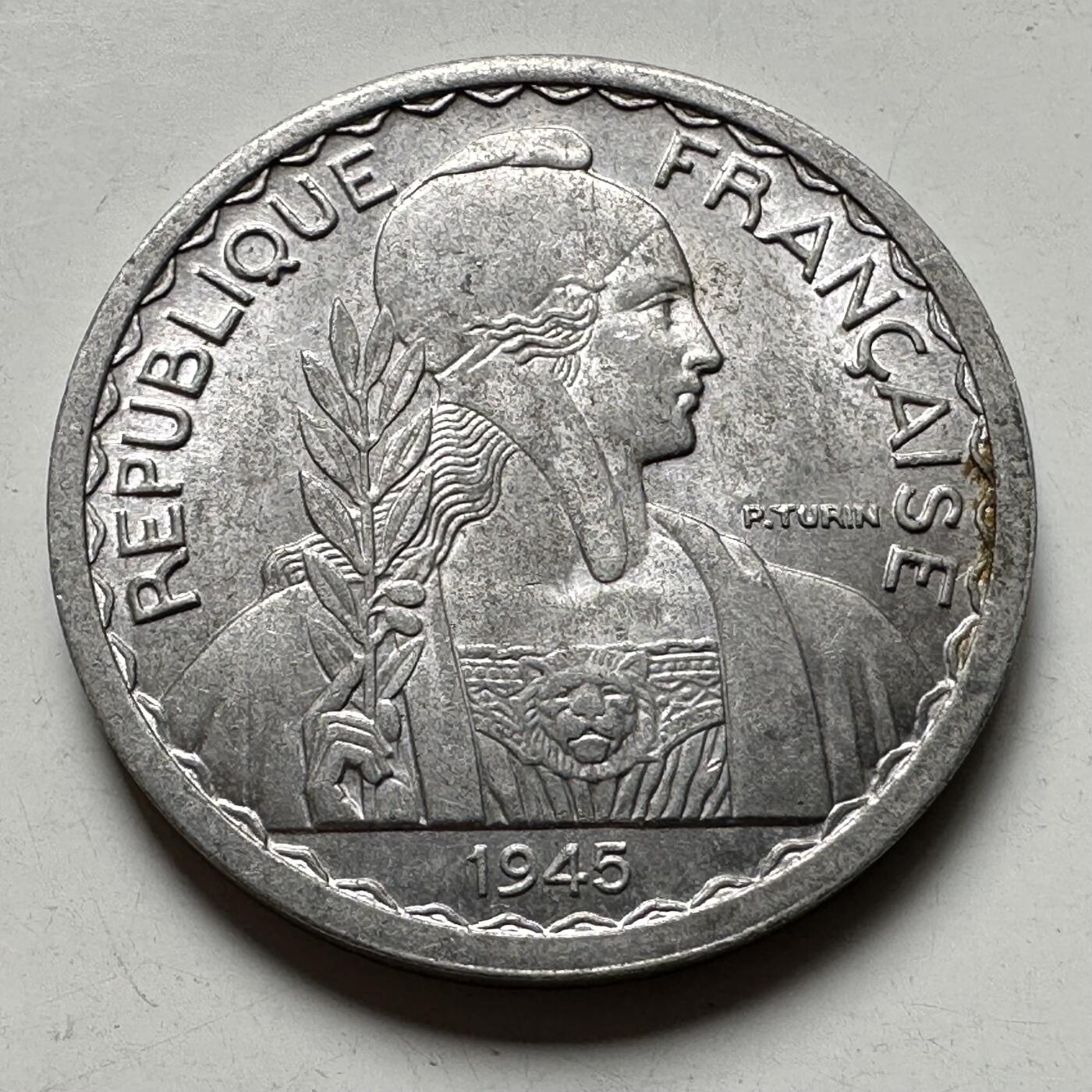 🌹外币初藏🌹🐯2026年第40场   每周二四六晚8️⃣点 世界钱币 法属印度支那 1945年20分