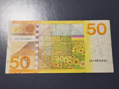 4月8号晚上8点 中外纸币自动截拍第52场 - 荷兰50原票