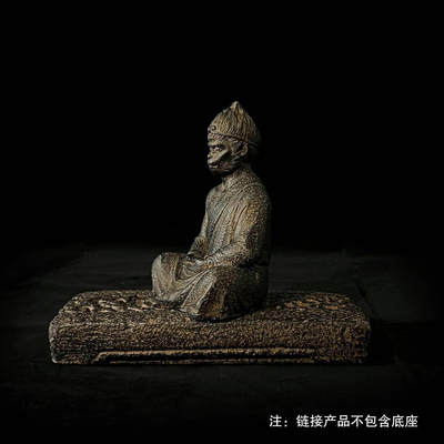 江南杂件 - 孙行者摆件（火山泥材质）不含底座