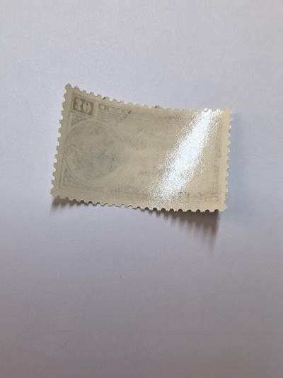 杂票 墨西哥邮票1929年鹰蛇徽 飞机 山1枚新