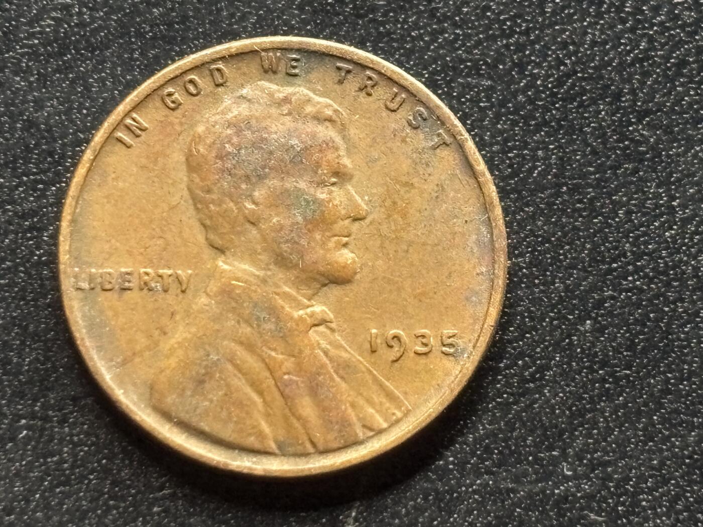 邮泉阁外国硬币限时拍卖第四十五场 （邮票在国外，请付邮费6元） 美国1935年1分