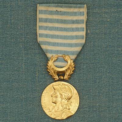 【涛泉堂】第41期（4月12日）勋奖章徽章专场拍卖 - 法国叙利亚黎凡特战争奖章