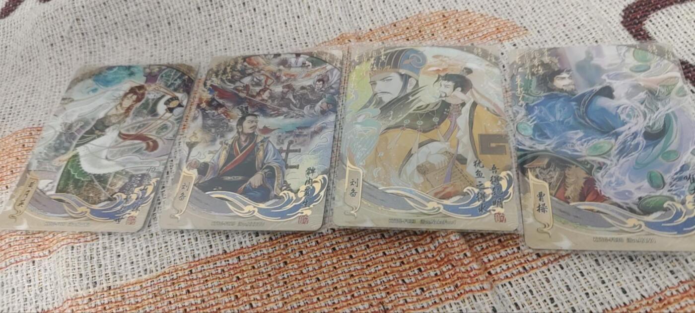 秋原瞳的小店第四十一期——盛夏的时光，即将如约而至 卡游三国流芳传韵热门4张一组