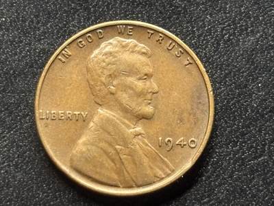 邮泉阁外国硬币限时拍卖第四十五场 （邮票在国外，请付邮费6元） - 美国1940年1分