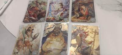 秋原瞳的小店第四十一期——盛夏的时光，即将如约而至 - 卡游三国一弹经典白玉原膜6张，