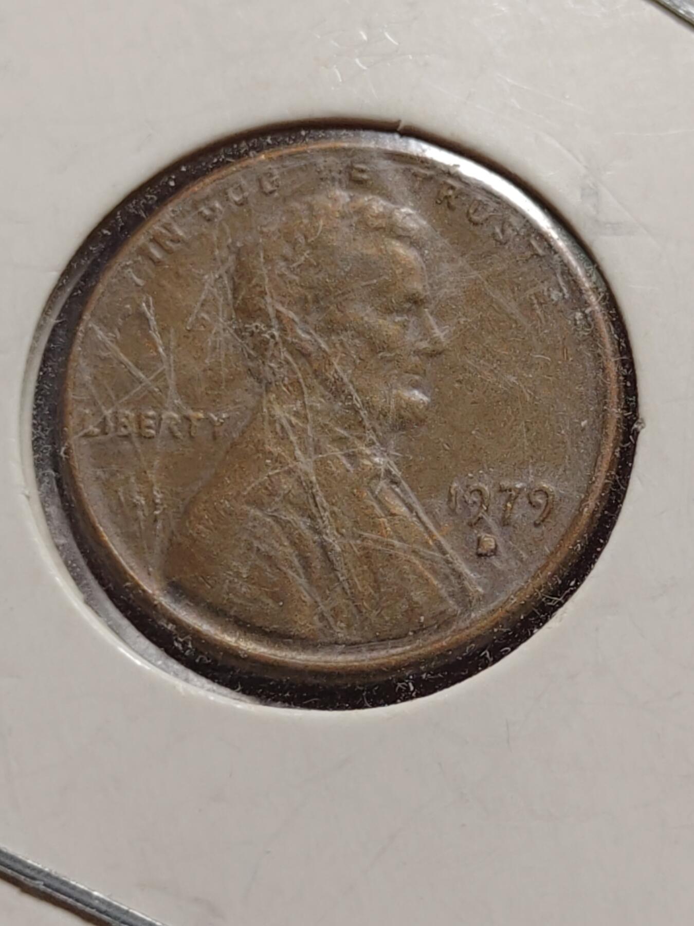 2026年第四十二场(总第二百一十一场）外国好品散币场(佣金3%) 纸夹币–美国🇺🇸1978、1979年1分(D标丹佛造)，1979年1分共三枚