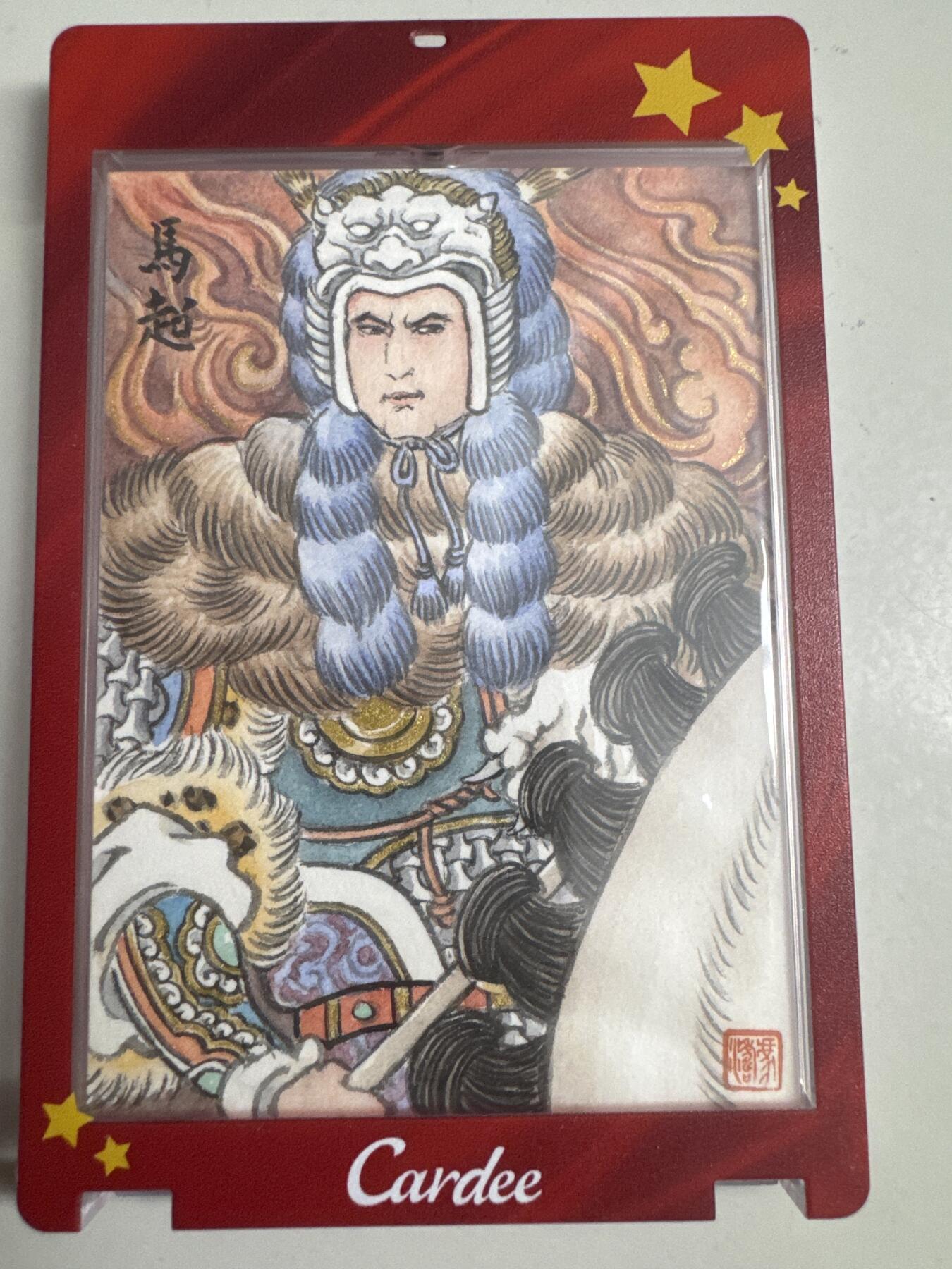 大麦马年第二场 冯涛老师 手绘原稿 五虎上将 一套