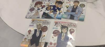 秋原瞳的小店第四十一期——盛夏的时光，即将如约而至 - 卡游柯南卡位精选——5张一套，3张热门主角都在