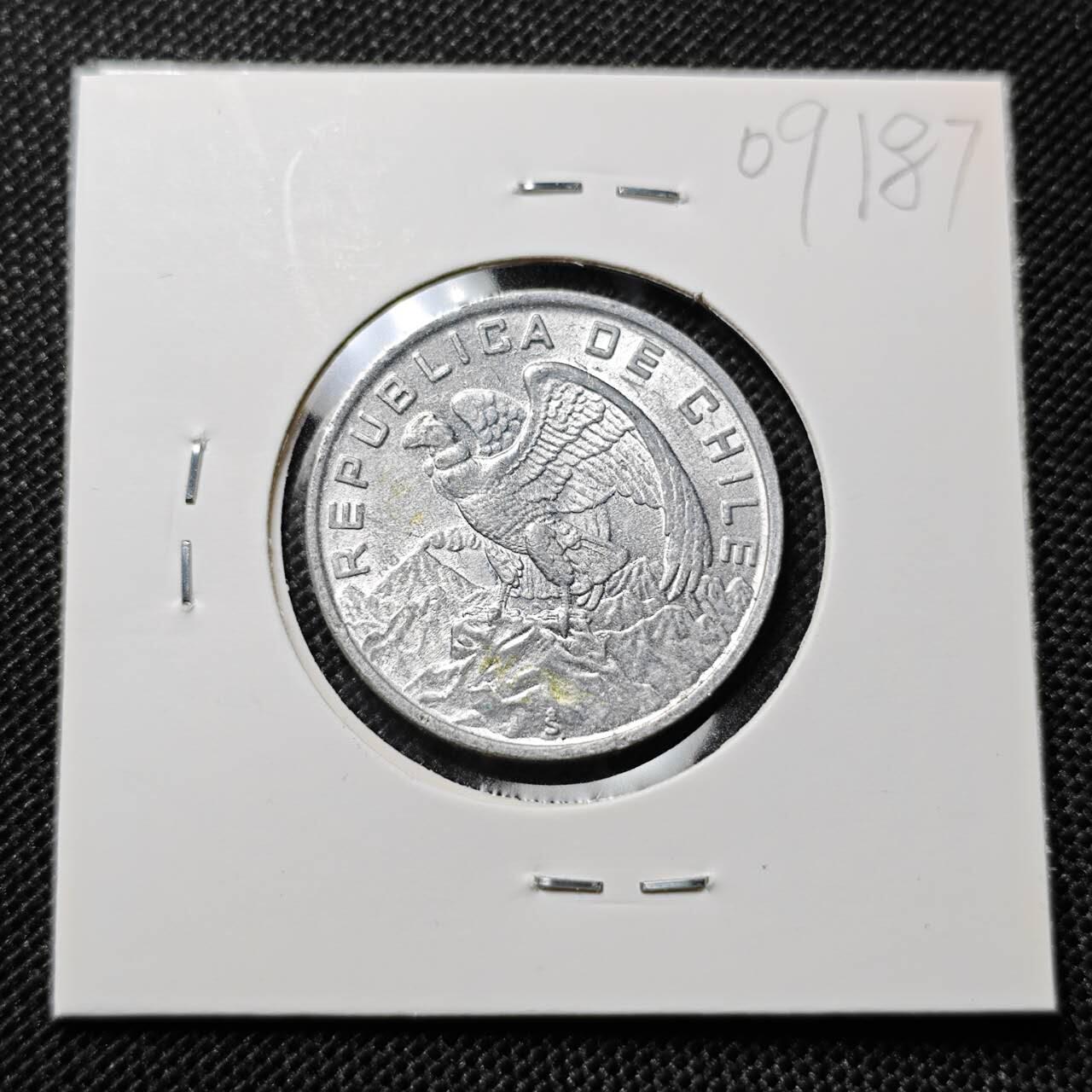 KK钱币收藏小铺  第409期 2月预留时间 周末发货  1974智利10分