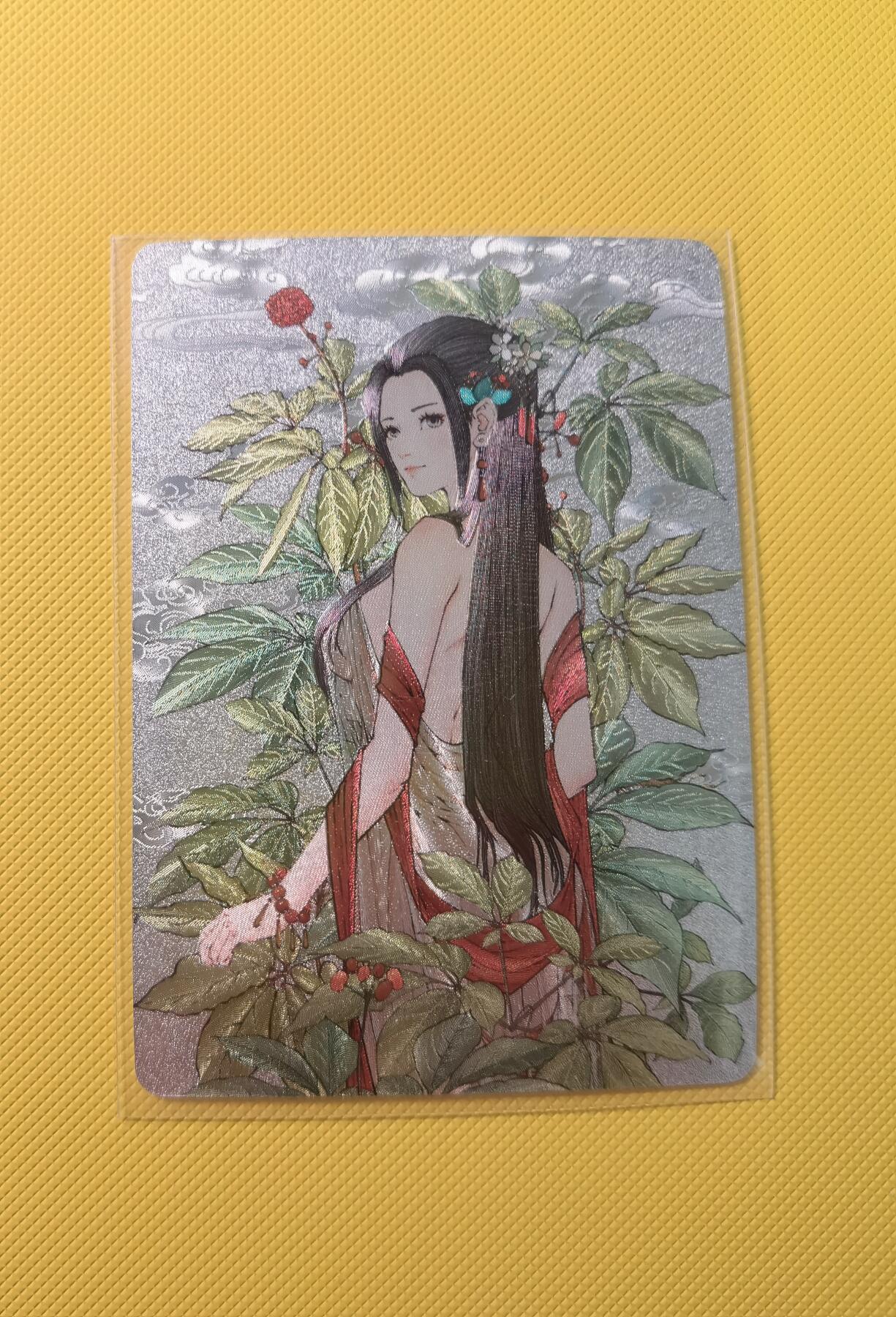 蜂潮卡牌  拍卖001期  小花瓣专场（4月10日  21点  截拍） 小花瓣艺术文创  人参  闪卡