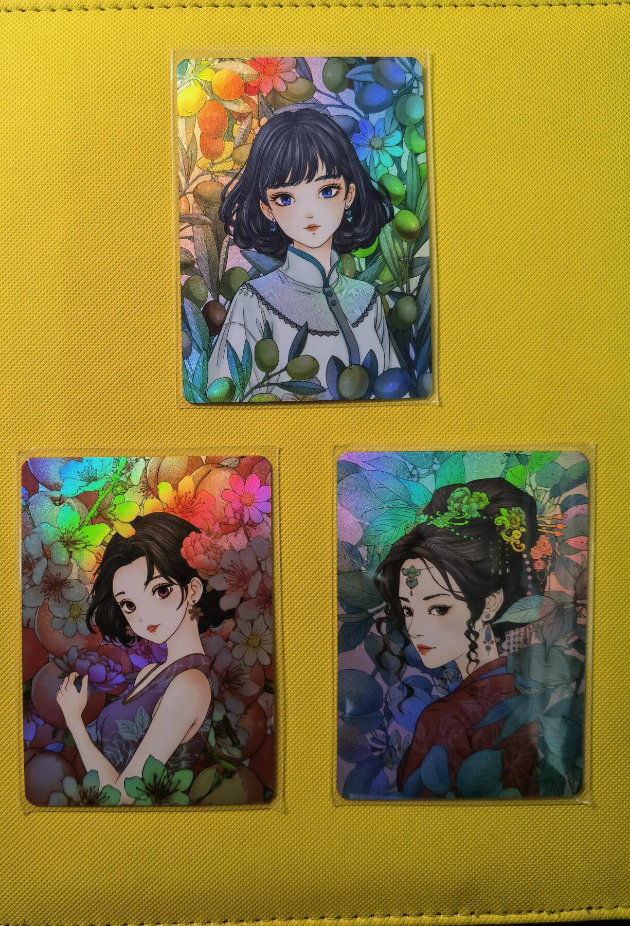 蜂潮卡牌  拍卖001期  小花瓣专场（4月10日  21点  截拍） 小花瓣艺术文创  药香2  彩闪  套卡  