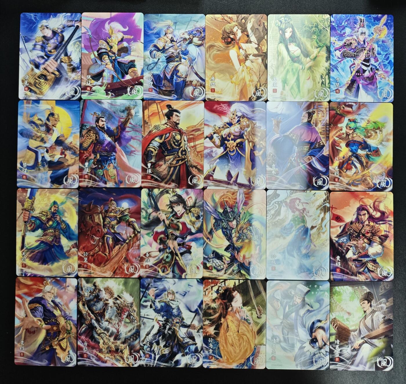 天玑星卡拍第186期《4.9周四截拍》持续收拍收评中 满赠卡需备注 卡游 卡游三国 光栅卡 三十六张