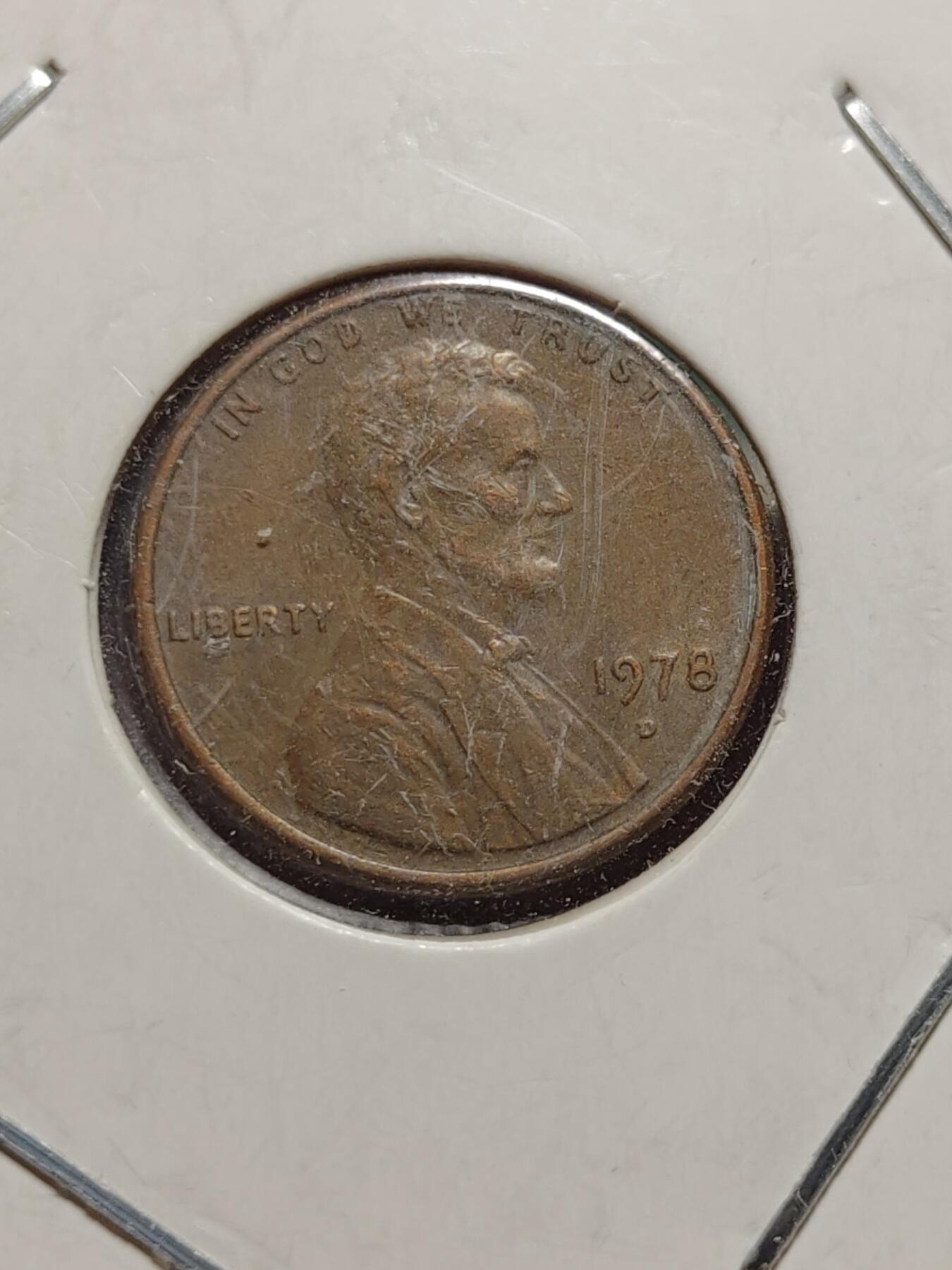 2026年第四十二场(总第二百一十一场）外国好品散币场(佣金3%) 纸夹币–美国🇺🇸1978、1979年1分(D标丹佛造)，1979年1分共三枚